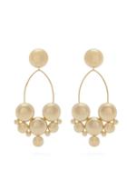 Matchesfashion.com Isabel Marant - Gold Plated Bubble Stud Drop Earrings - Womens - Gold