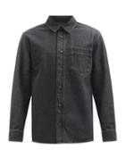 A.p.c. - Cyril Chest-pocket Denim Shirt - Mens - Black