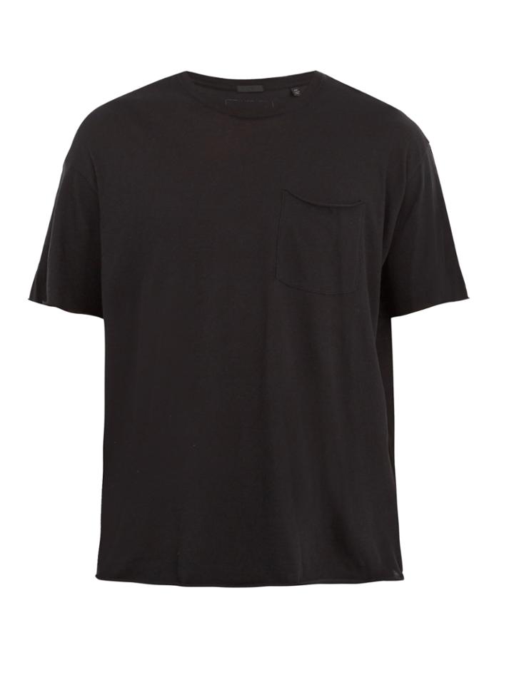 Atm Patch-pocket Cotton-jersey T-shirt