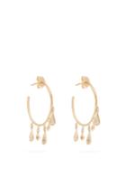 Jacquie Aiche 14kt Gold & Diamond Hoop Earrings
