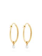 Matchesfashion.com Raphaele Canot - Set Free 18kt Gold & Diamond Earrings - Womens - Gold