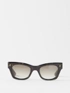 Jacques Marie Mage - X Lou Doillon All These Nights Acetate Sunglasses - Womens - Black Multi