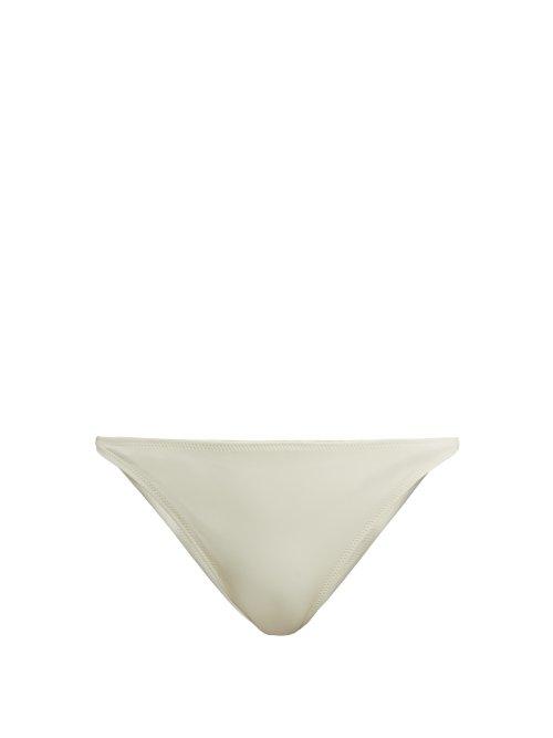 Matchesfashion.com Solid & Striped - X Re/done The Hollywood Bikini Briefs - Womens - Cream