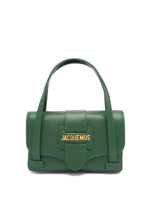 Matchesfashion.com Jacquemus - Le Minho Leather Mini Bag - Womens - Green