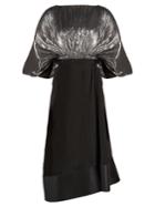 Loewe Bi-colour Cocoon-sleeved Dress