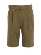 Matchesfashion.com Jw Anderson - Cotton Blend Shorts - Mens - Khaki