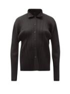 Matchesfashion.com Pleats Please Issey Miyake - Technical-pleated Shirt - Womens - Black