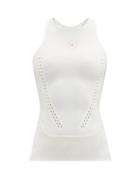 Matchesfashion.com Adidas By Stella Mccartney - Truepurpose Recycled Fibre-blend Tank Top - Womens - White