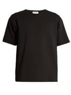 Acne Studios Niagra Short-sleeved Cotton-jersey Sweatshirt