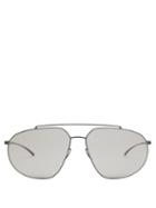 Matchesfashion.com Mykita - X Maison Margiela Metal Sunglasses - Mens - Black