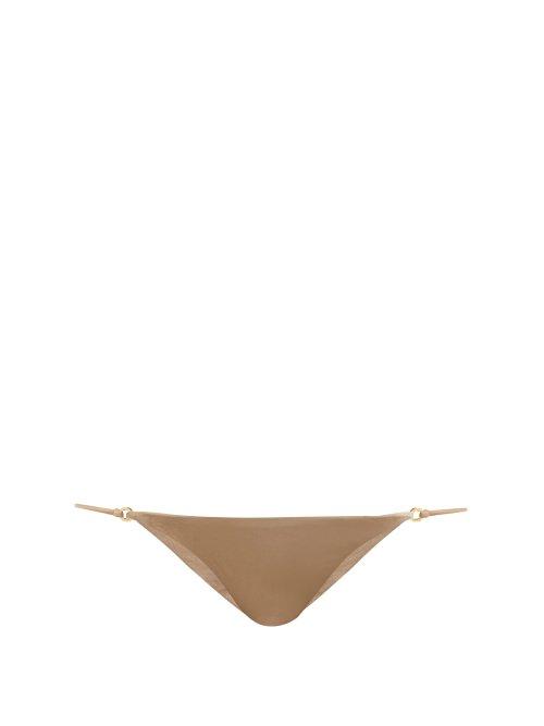 Matchesfashion.com Jade Swim - Aria Bikini Briefs - Womens - Nude