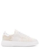 Matchesfashion.com By Walid - 19th Century French Lace Low Top Trainers - Womens - Ivory