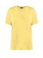 Matchesfashion.com Acne Studios - Nash Face Cotton T Shirt - Womens - Light Yellow