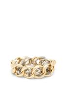 Matchesfashion.com Rosantica - Binari Two-tone Chain Bracelet - Womens - Silver Gold