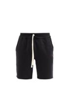 Matchesfashion.com Polo Ralph Lauren - Drawstring Cotton-blend Jersey Shorts - Mens - Black
