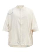 Matchesfashion.com 11.11 / Eleven Eleven - Stand-collar Floral-print Cotton Shirt - Mens - Cream