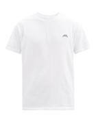 Mens Rtw A-cold-wall* - Logo-embroidered Cotton-jersey T-shirt - Mens - White