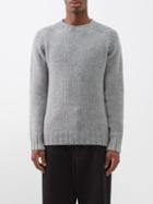 Howlin' - Barabas Crew-neck Wool Sweater - Mens - Grey