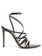 Matchesfashion.com Gianvito Rossi - Eclyspe 105 Patent-leather Sandals - Womens - Black