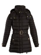 Burberry Harrowden Belted Quilted Down Coat