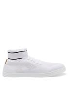 Fendi Knitted Mid-top Trainers