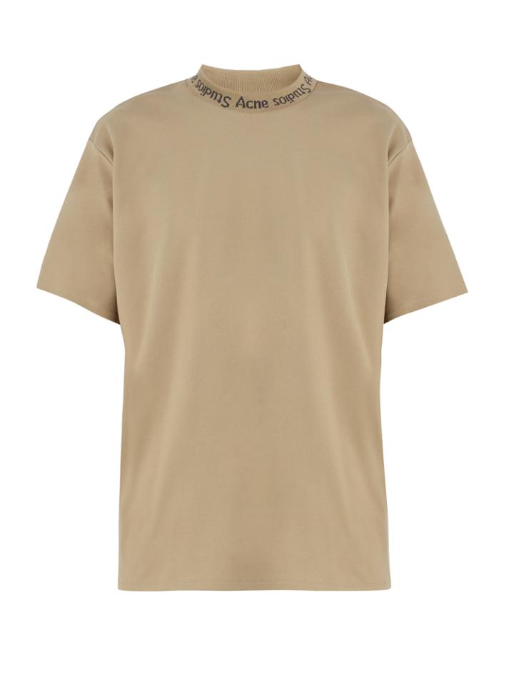 Acne Studios Navid Logo-jacquard T-shirt