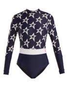 Perfect Moment Spring Star-print Paddle Suit