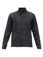 Matchesfashion.com Herno - Patch-pocket Technical Jacket - Mens - Navy