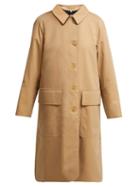 Matchesfashion.com Burberry - Dayrell Cotton Gabardine Trench Coat - Womens - Beige