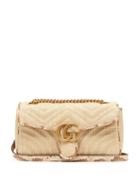 Matchesfashion.com Gucci - Gg Marmont Quilted Shoulder Bag - Womens - Beige Multi