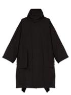 Matchesfashion.com 5 Moncler Craig Green - Hooded Cape Coat - Mens - Black