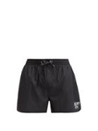 Matchesfashion.com More Joy By Christopher Kane - More Joy Elasticated-waist Swim Shorts - Mens - Black