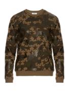 Valentino Camustars-print Crew-neck Sweatshirt