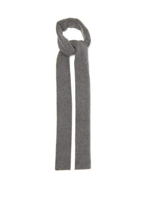 Extreme Cashmere - No.216 Traveller Stretch-cashmere Scarf - Womens - Grey