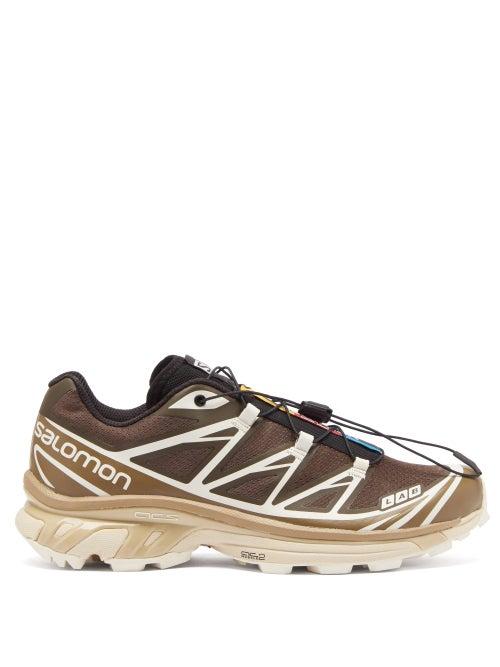 Matchesfashion.com Salomon - Xt-6 Advanced Mesh Trainers - Womens - Brown Multi