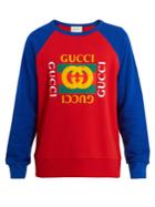 Gucci Logo-print Cotton-jersey Sweatshirt