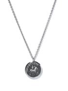 Matchesfashion.com Tom Wood - Alexander Coin-pendant Sterling-silver Necklace - Mens - Silver