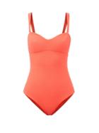 Cossie + Co - The Laura Bandeau Swimsuit - Womens - Coral