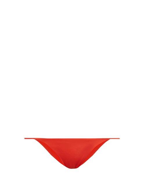 Matchesfashion.com Jade Swim - Bare Minimum String Bikini Briefs - Womens - Red