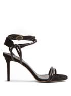 Isabel Marant Aoda Leather And Suede Sandals