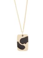Matchesfashion.com Ellie Mercer - Resin-inlaid Gold Necklace - Mens - Gold Multi