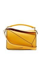 Matchesfashion.com Loewe - Puzzle Small Leather Cross Body Bag - Womens - Yellow