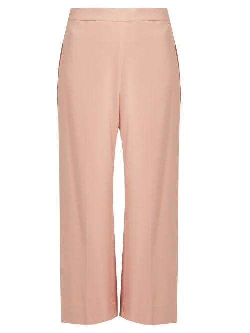Rebecca Taylor Wide-leg Cropped Trousers