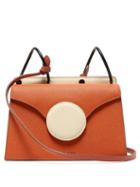 Matchesfashion.com Danse Lente - Phoebe Mini Grained Leather Cross Body Bag - Womens - Orange Multi