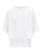 Matchesfashion.com Sasquatchfabrix - Tombi Layered Jersey T-shirt - Mens - White