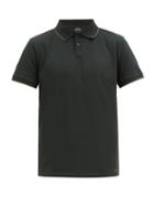 Matchesfashion.com A.p.c. - Max Tipped Cotton Piqu Polo Shirt - Mens - Green