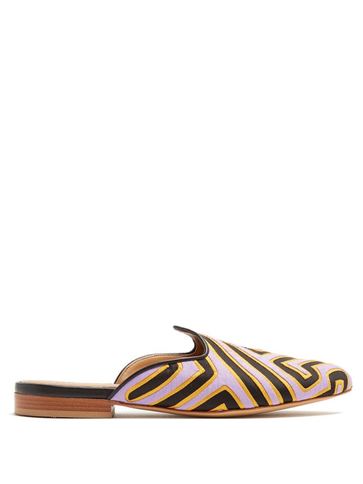 Le Monde Beryl X Mola Sasa Backless Slipper Shoes