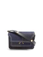 Marni Trunk Mini Denim Cross-body Bag