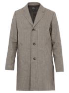 A.p.c. Tristan Cotton And Linen-blend Overcoat