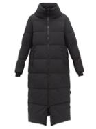 Herno - Laminar High-neck Quilted Down Coat - Womens - Black
